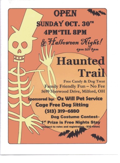 Haunted Trail 2011 - No Entry Fee